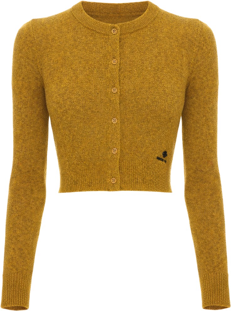 Shushu Tong Mustard Yellow Cardigan