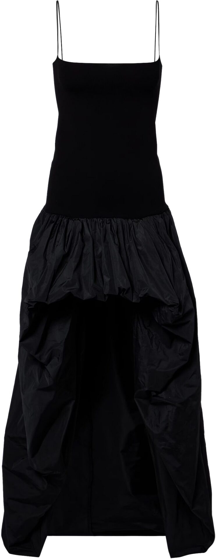Stella McCartney Black Taffeta Dress
