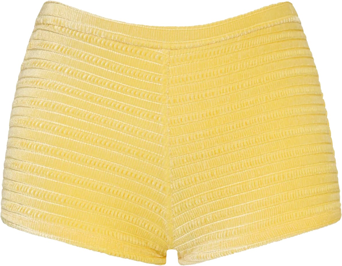 Triangl Celeste Lemon Yellow Shorts