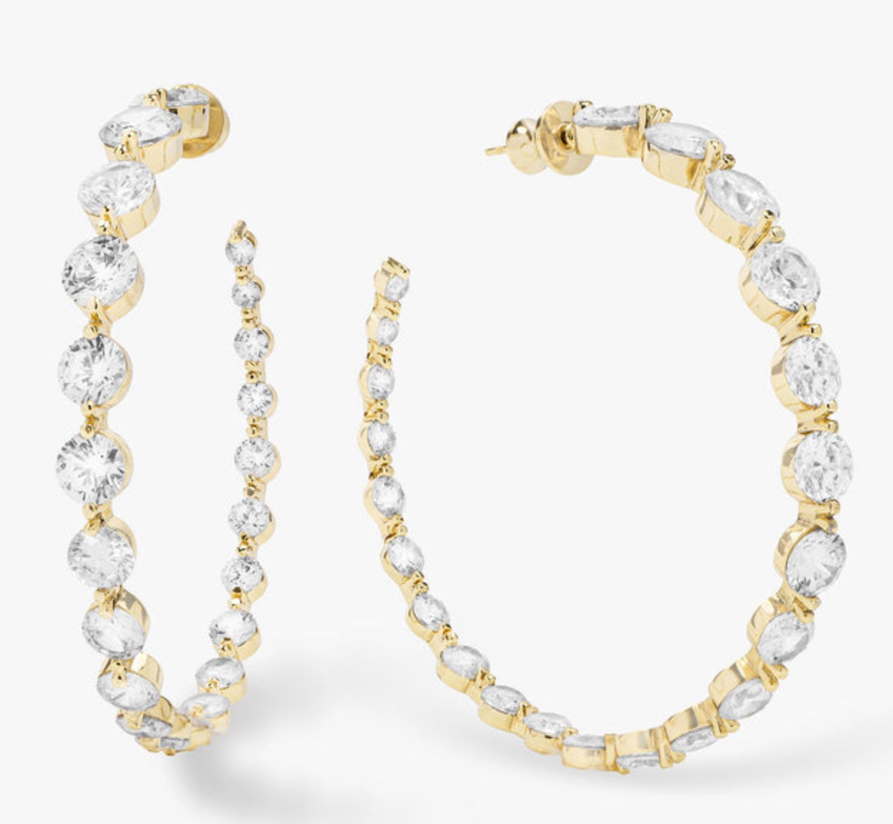 Melinda Maria Gold Shes An Icon Hoops 2 Inch