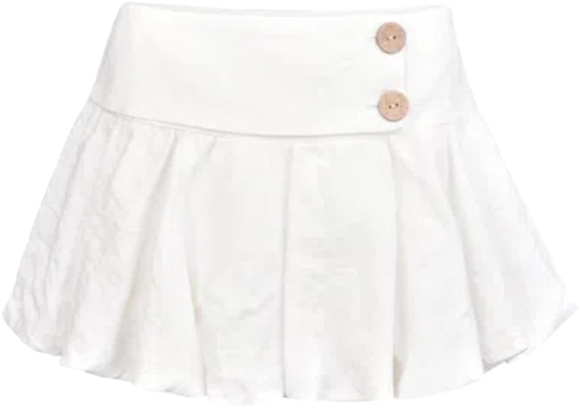 My Mum Made It White Skirt