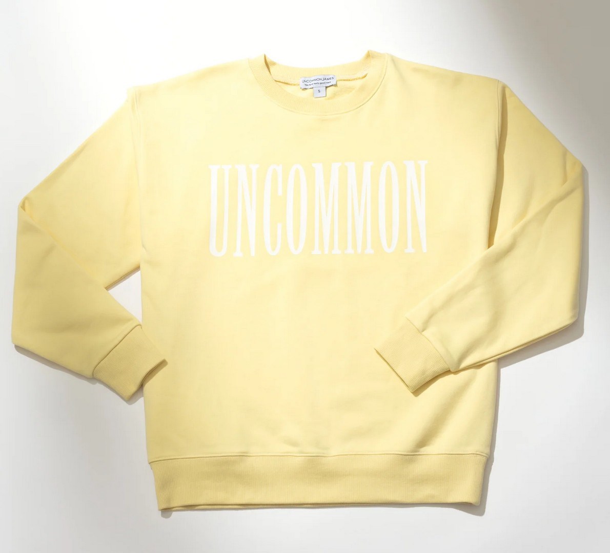 Uncommon James Forever Uncommon Yellow Sweatshirt