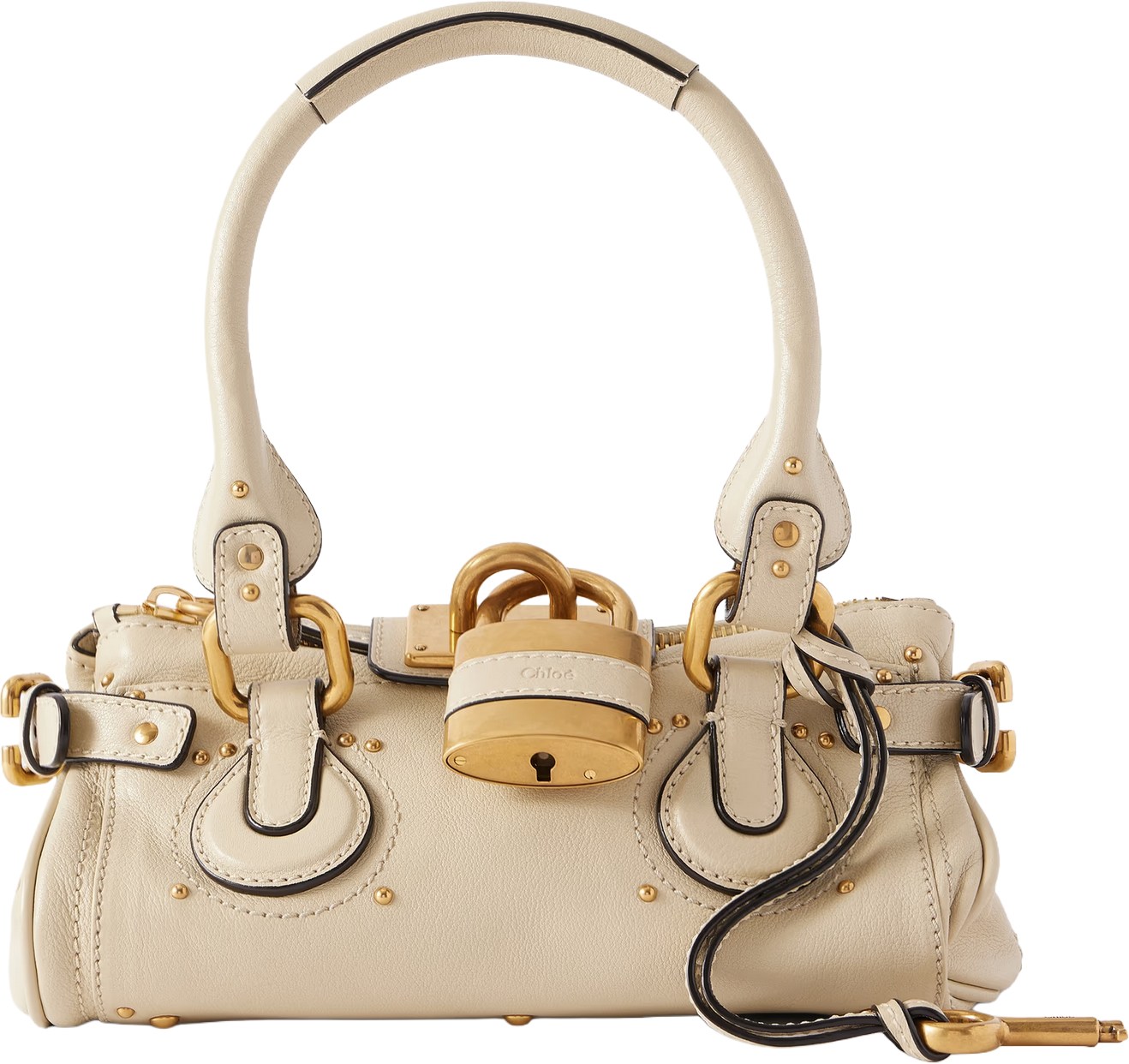 Chloe Paddington Cloudy Cream Leather Bag