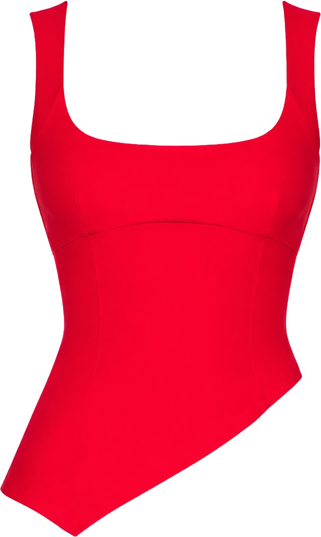 Lovers + Friends Penn Red Top