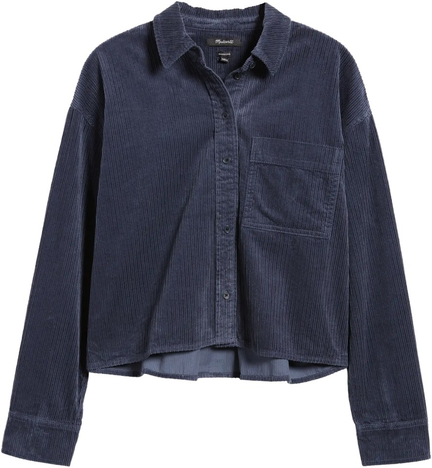 Madewell Nighttime Corduroy Shirt