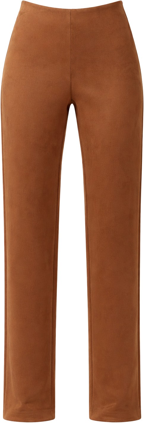 Naked Wardrobe Mocha Faux Suede Pants