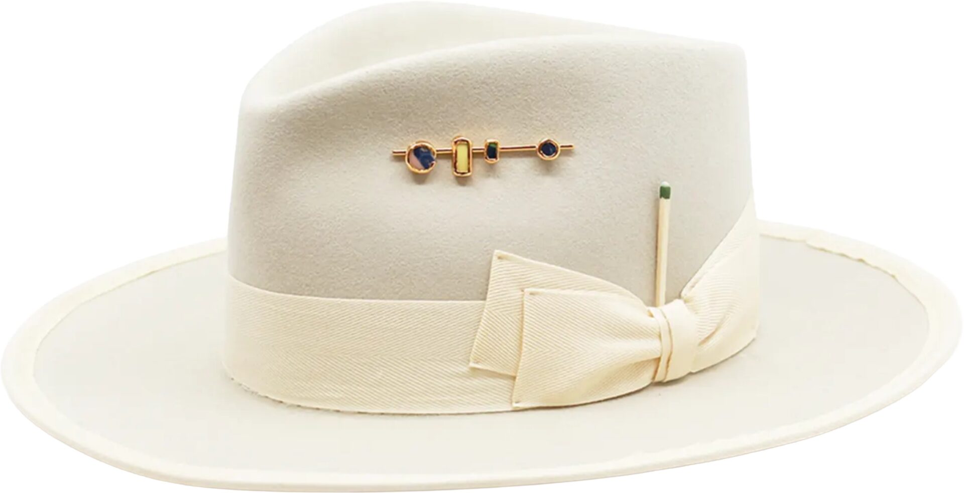 Nick Fouquet Ivory Porcelain Bird Hat