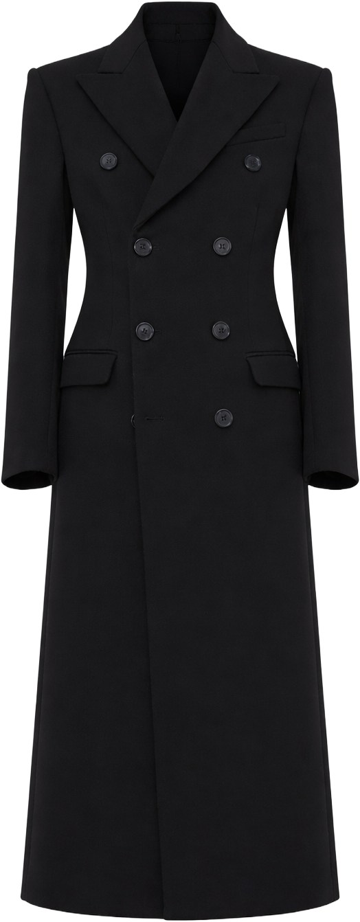 Wardrobe.NYC Black Wool Coat