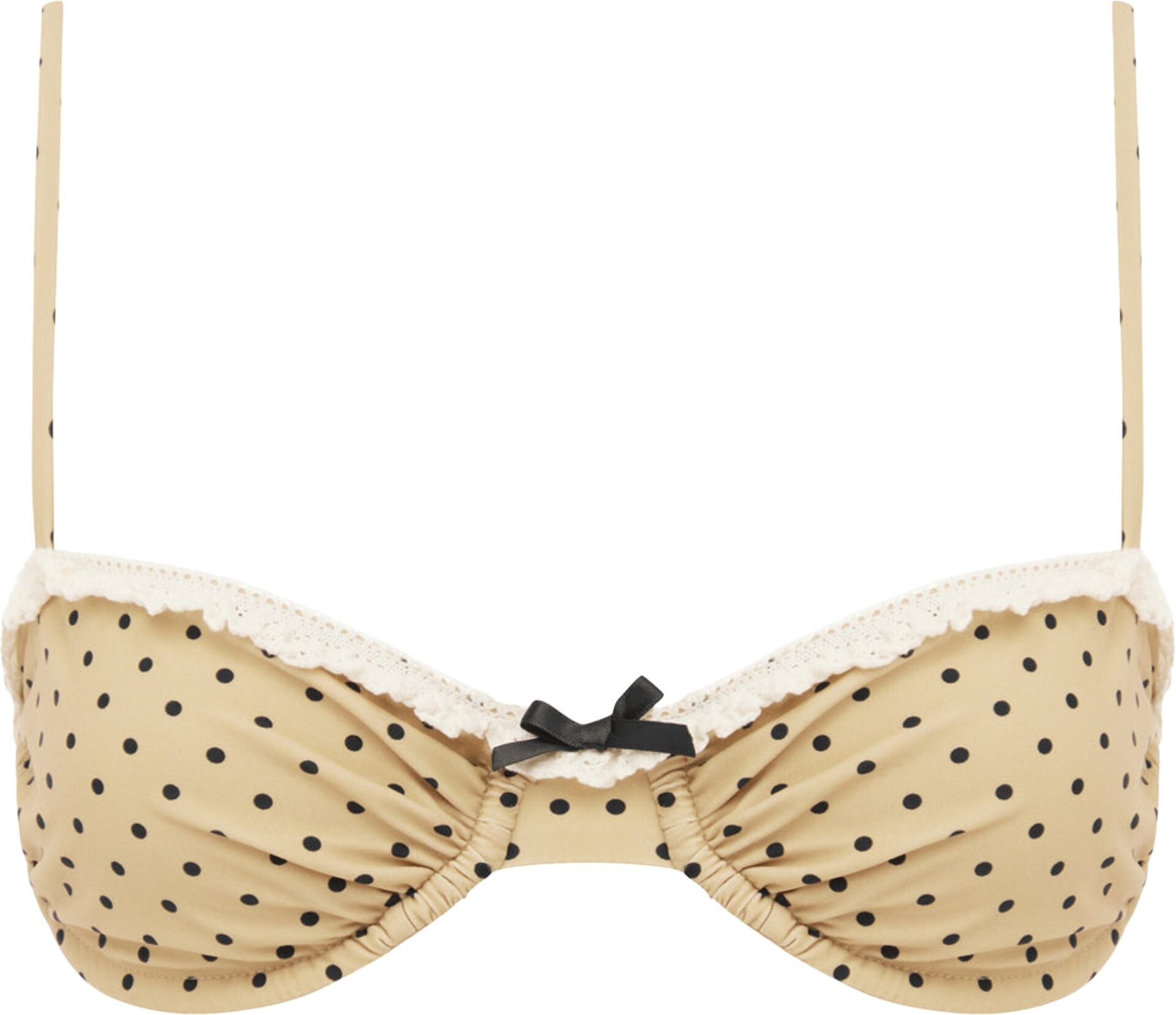 With Jean Jeanie Biscuit Bikini Top