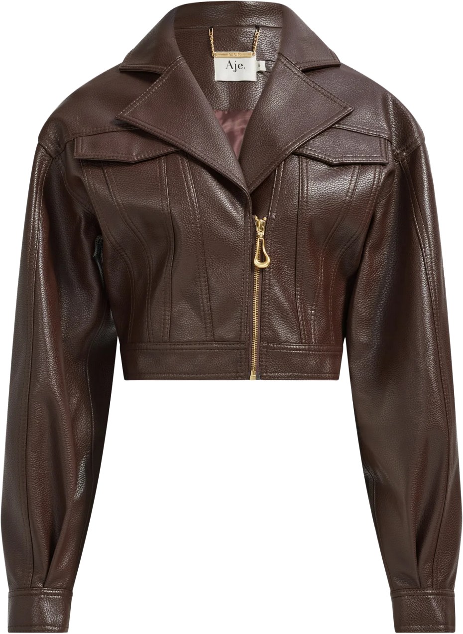Aje Chocolate Brodie Jacket