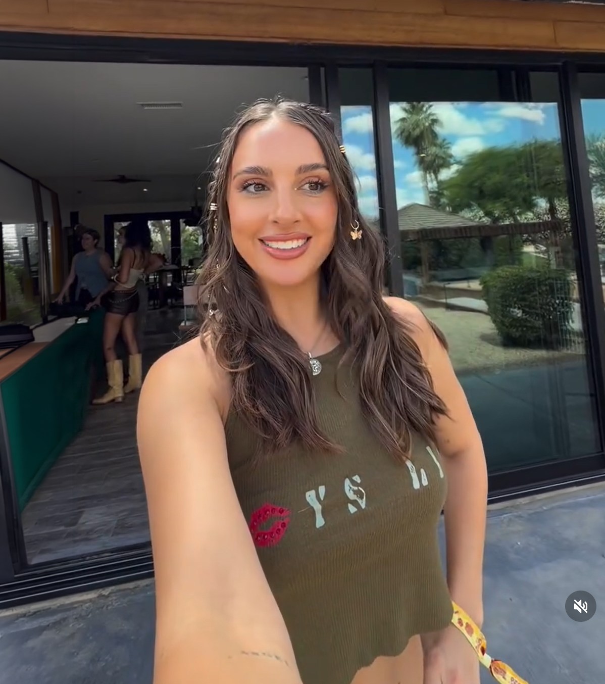 Alexia Umansky Olive Green Tank