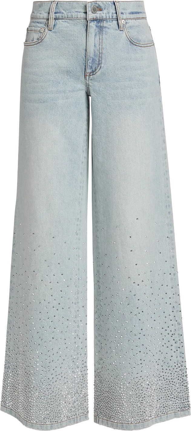 Alice Olivia Amazing Rockstar Blue Jeans