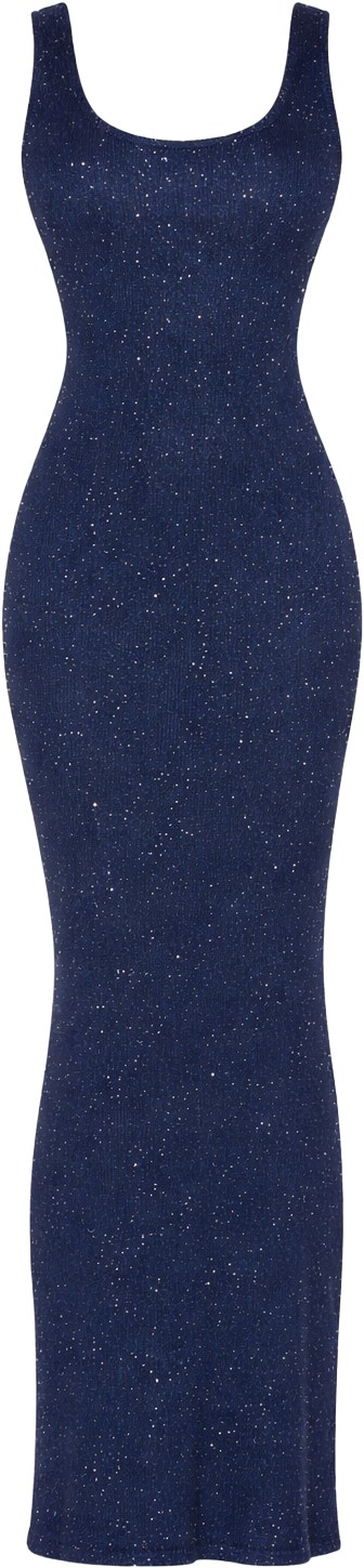 Asta Resort Ana Navy Sequin Dress