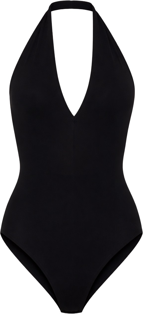 Commando Black V Neck Bodysuit