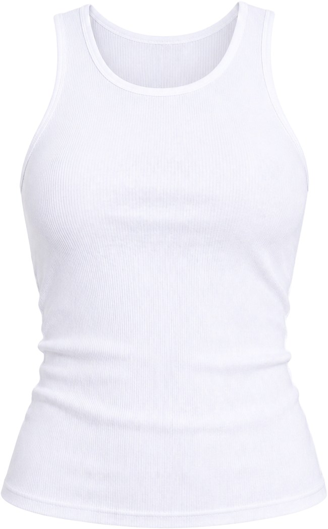 Danielle Guizio White Classic Tank