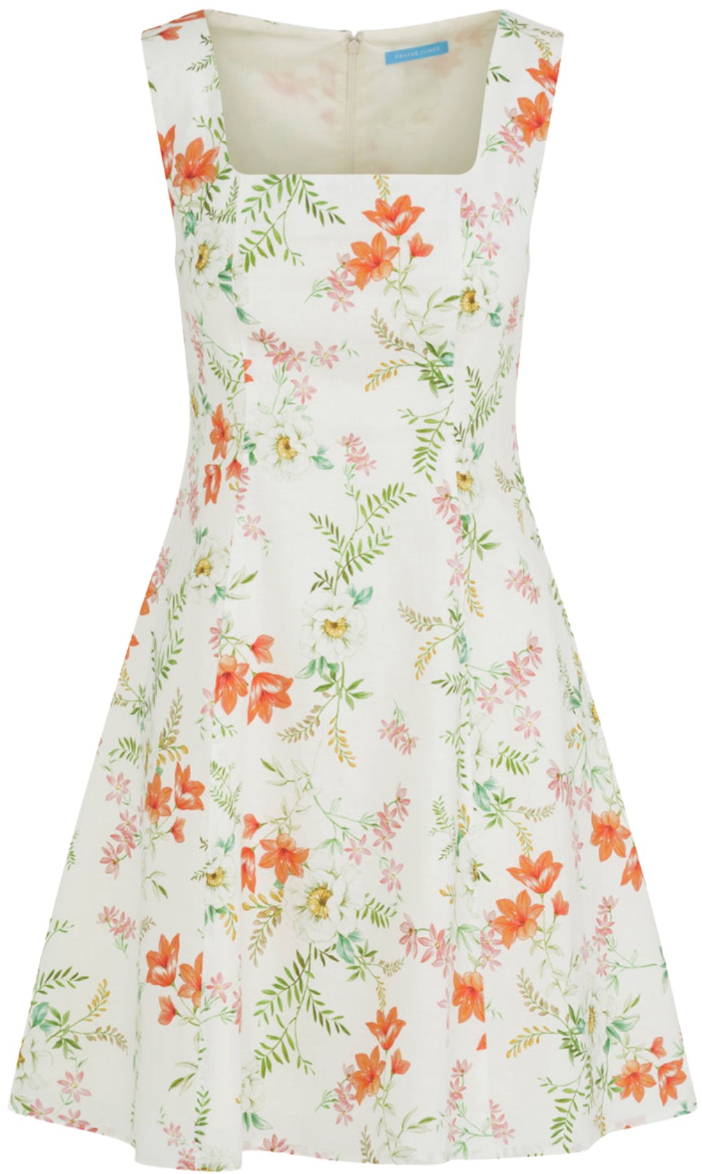 Draper James Ivory Floral Cove Dress