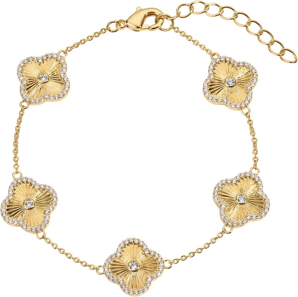 Electric Picks Gold Icon Bracelet