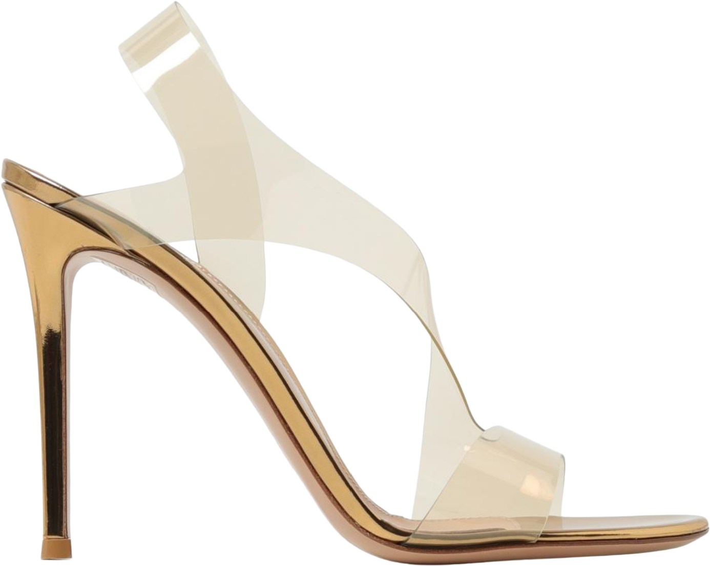 Gianvito Rossi Metallic Metropolis Sandals