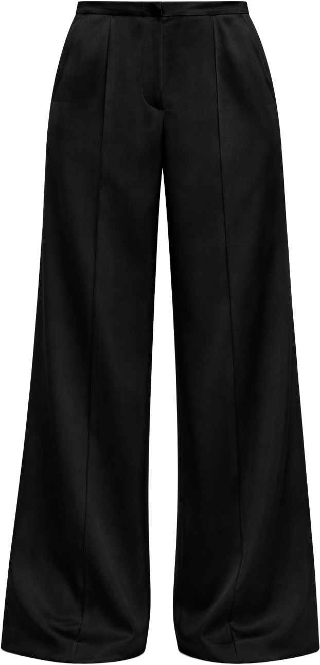 Helmut Lang Black Satin Pants