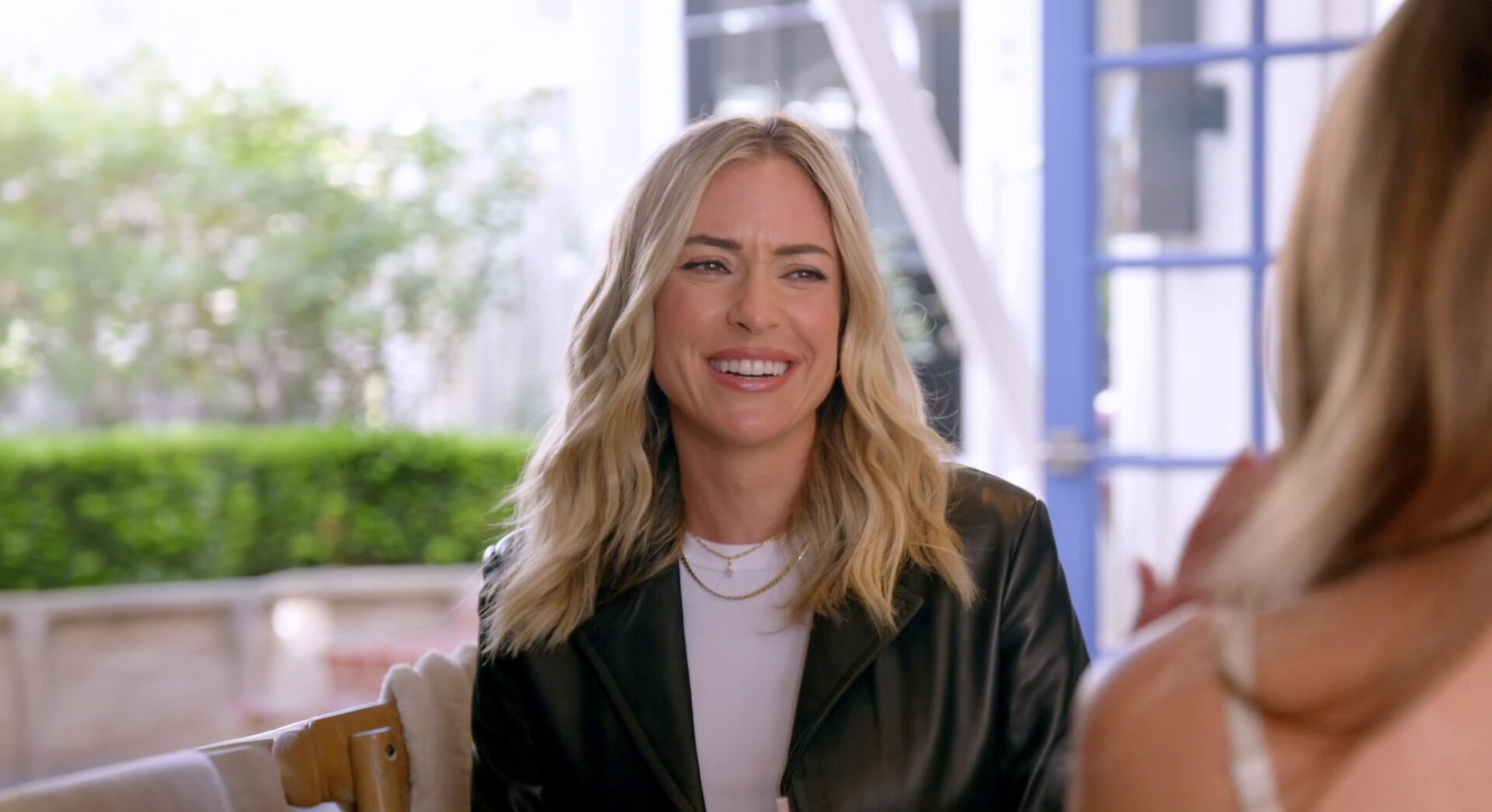 Kristin Cavallari Beige Satin Shorts - Laguna Beach Reunion