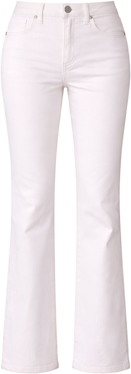 LC Lauren Conrad White Flared Jeans
