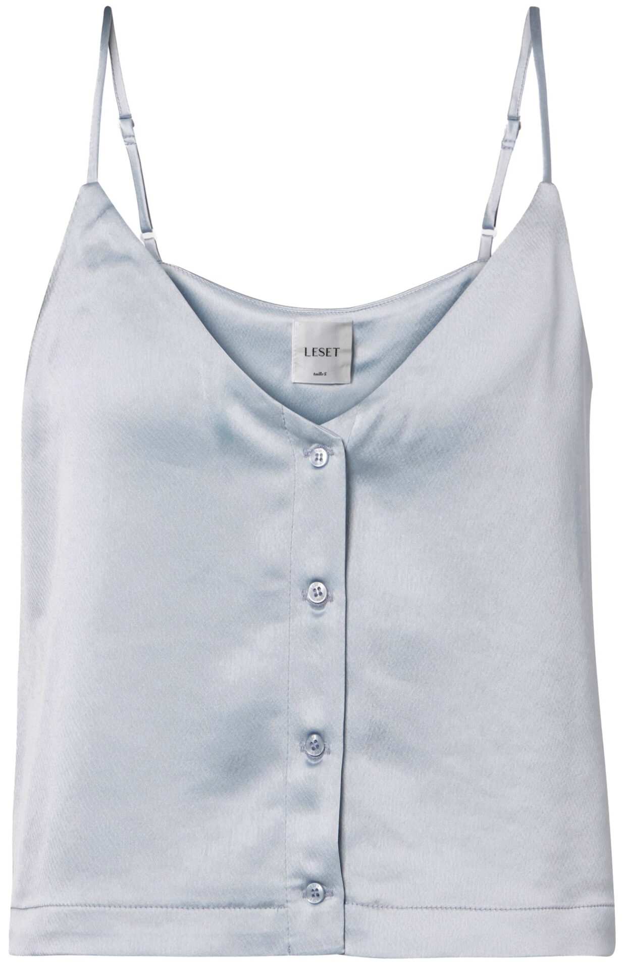 Leset Light Blue Barb Top