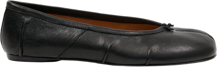Maison Margiela Black Tabi Ballerinas