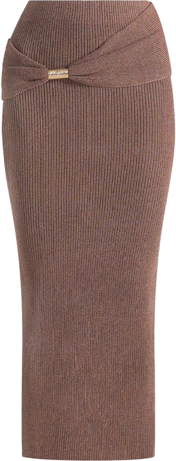 Maniere De Voir Taupe Amy Skirt
