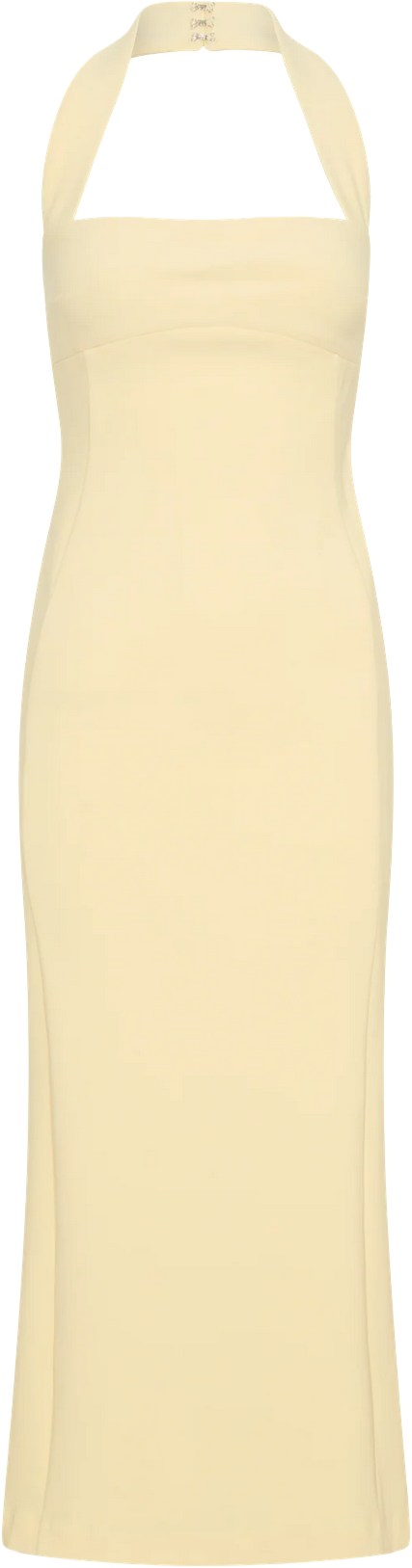 Meshki Amelita Pale Lemon Dress