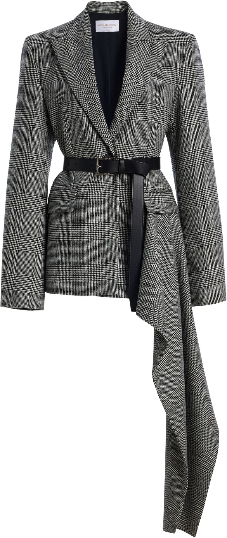Michael Kors Grey Plaid Blazer