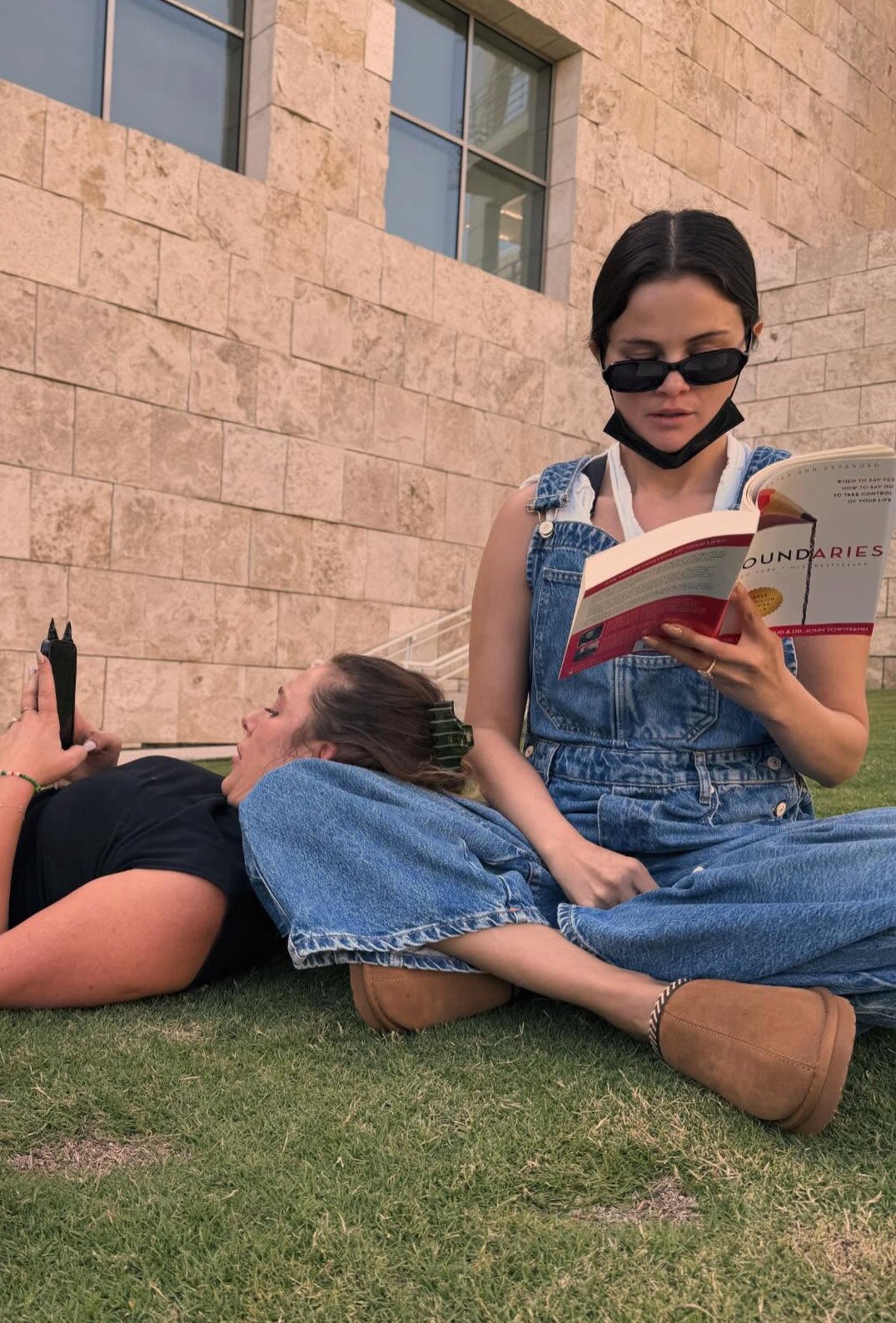 Selena Gomez Denim Overalls