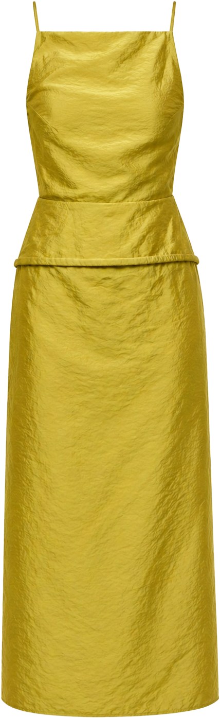 Tibi Dijon Chassis Dress