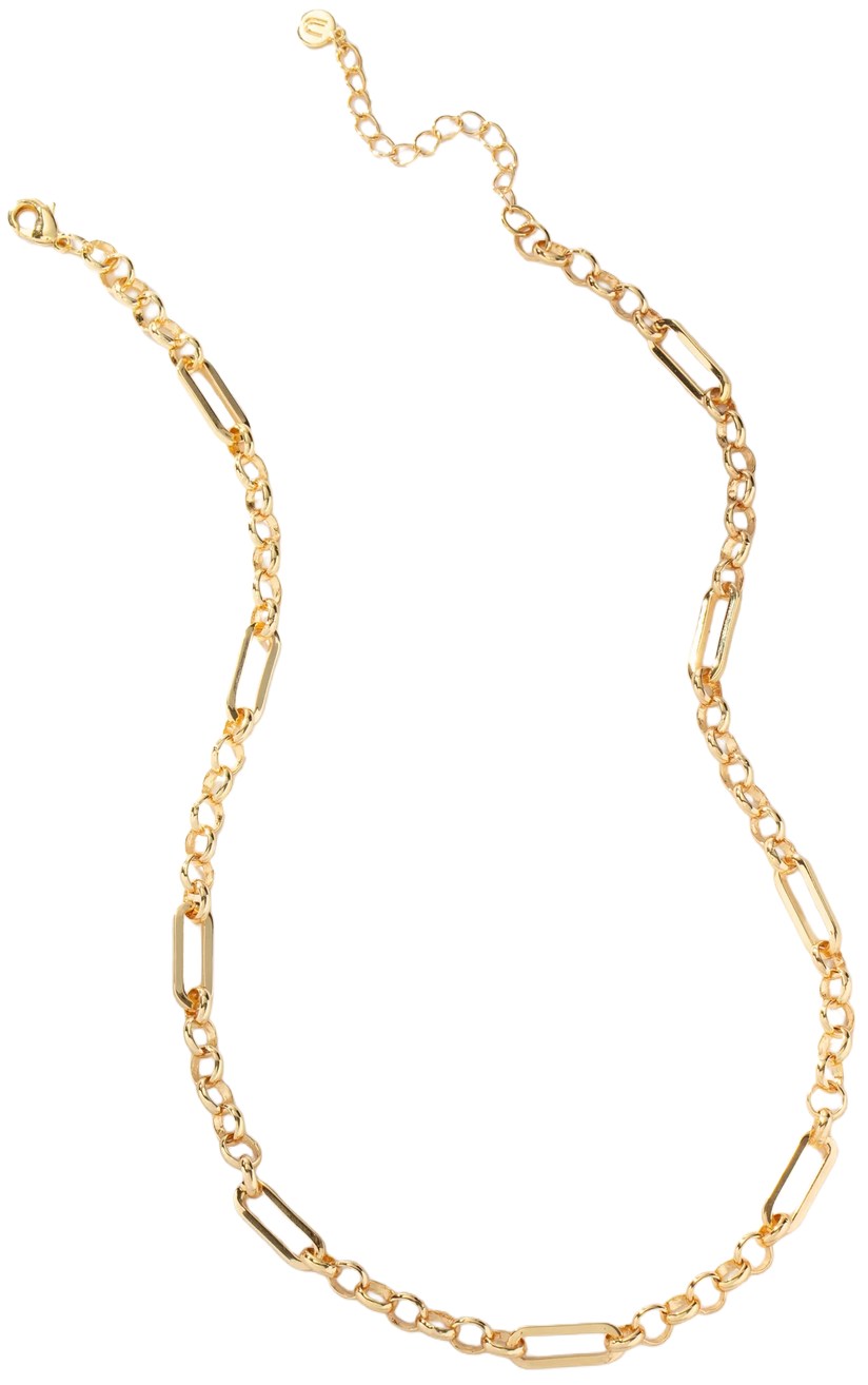 Uncommon James Gold Loop Charm Collector Necklace