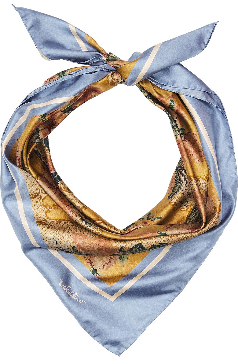 Valentino Garavani Burro Azzurro Scarf
