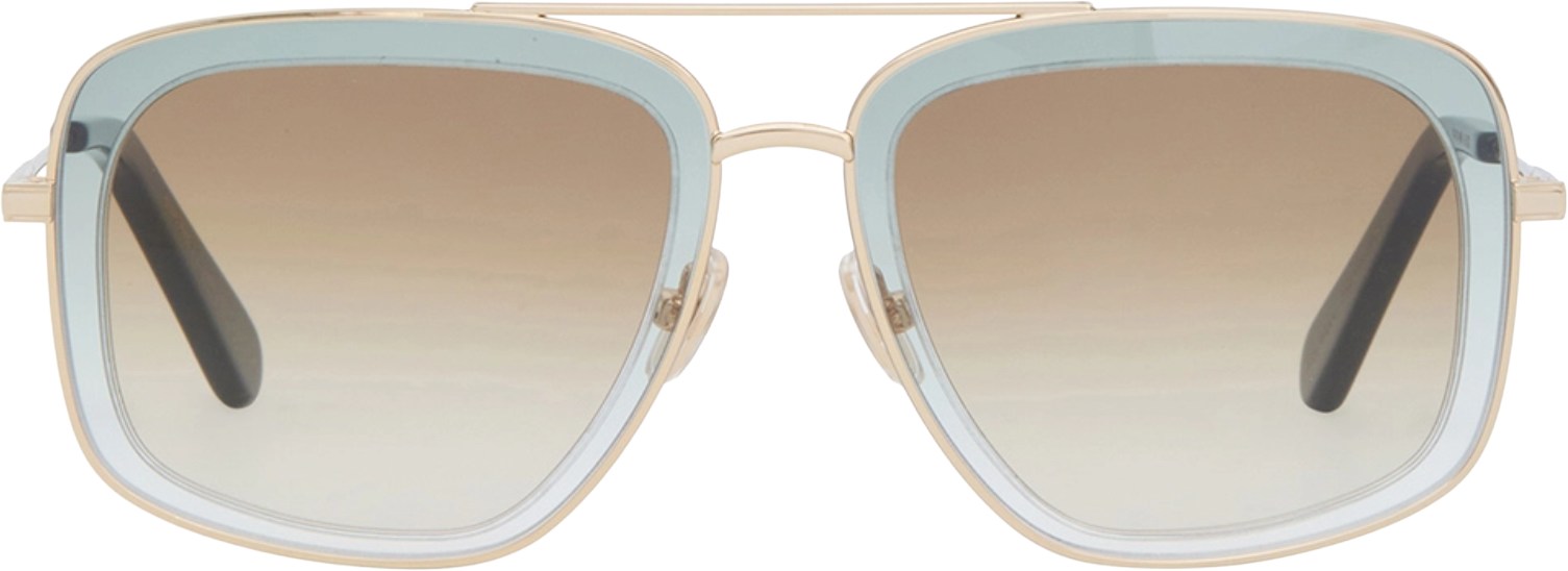 Zimmermann Gold Brisa Sunglasses