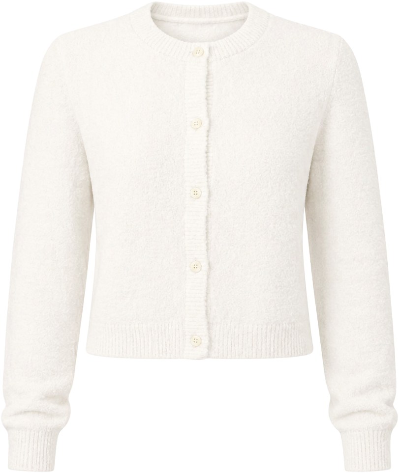 alo Ivory Snuggle Up Cardigan