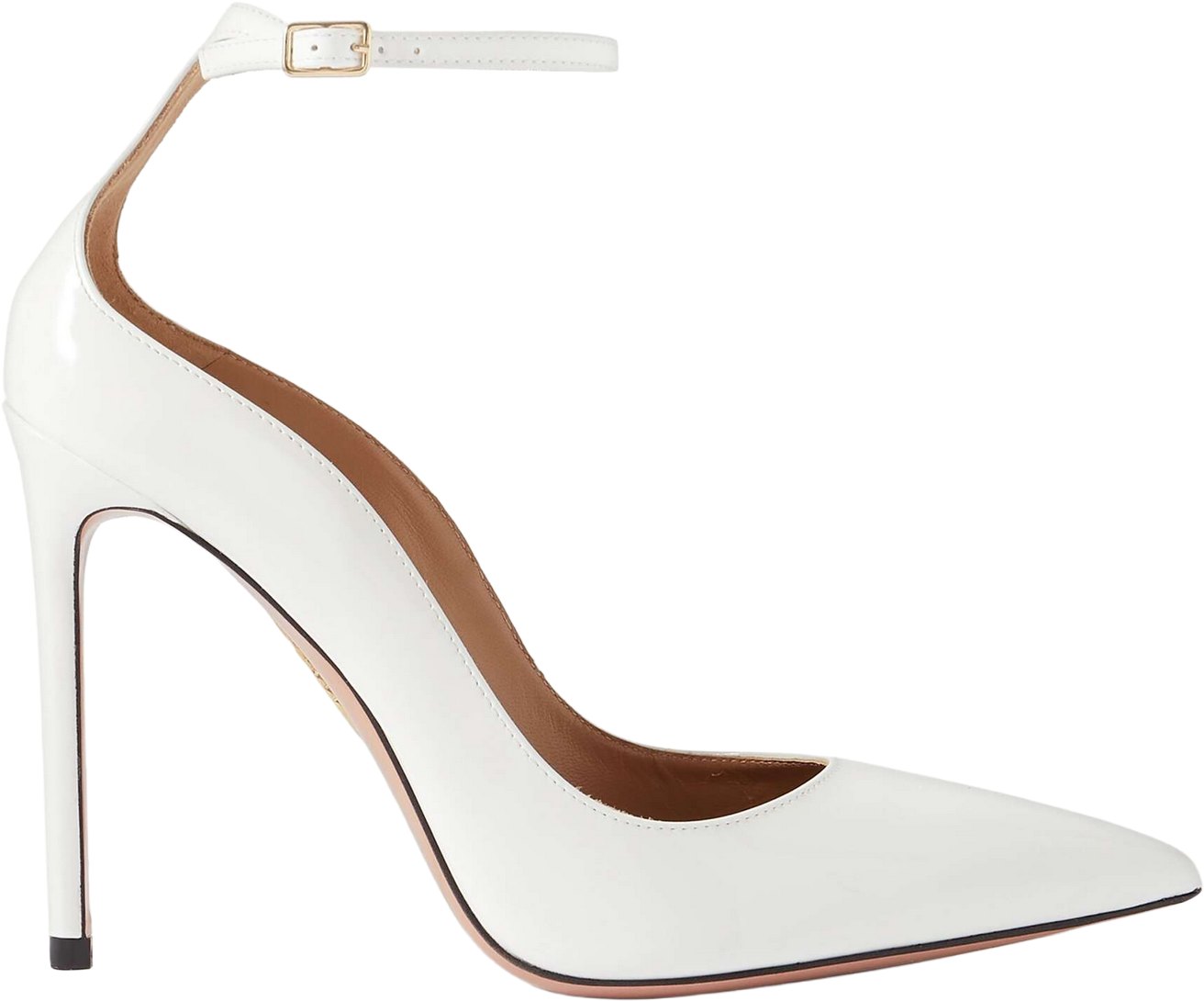 Aquazzura White Love Affair Pumps