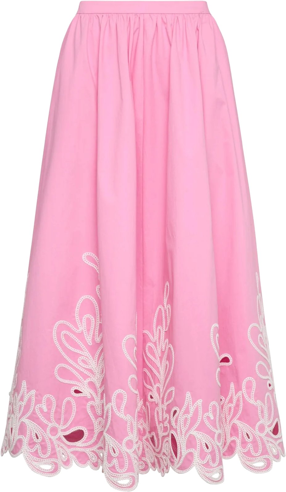Cinq A Sept Rosewater Pink White Espe Skirt
