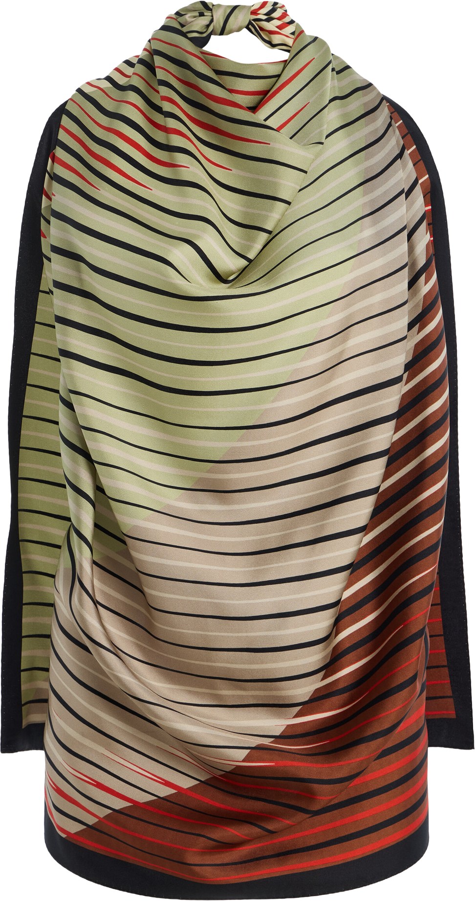 Kallmeyer Neutral Twill Silk Top