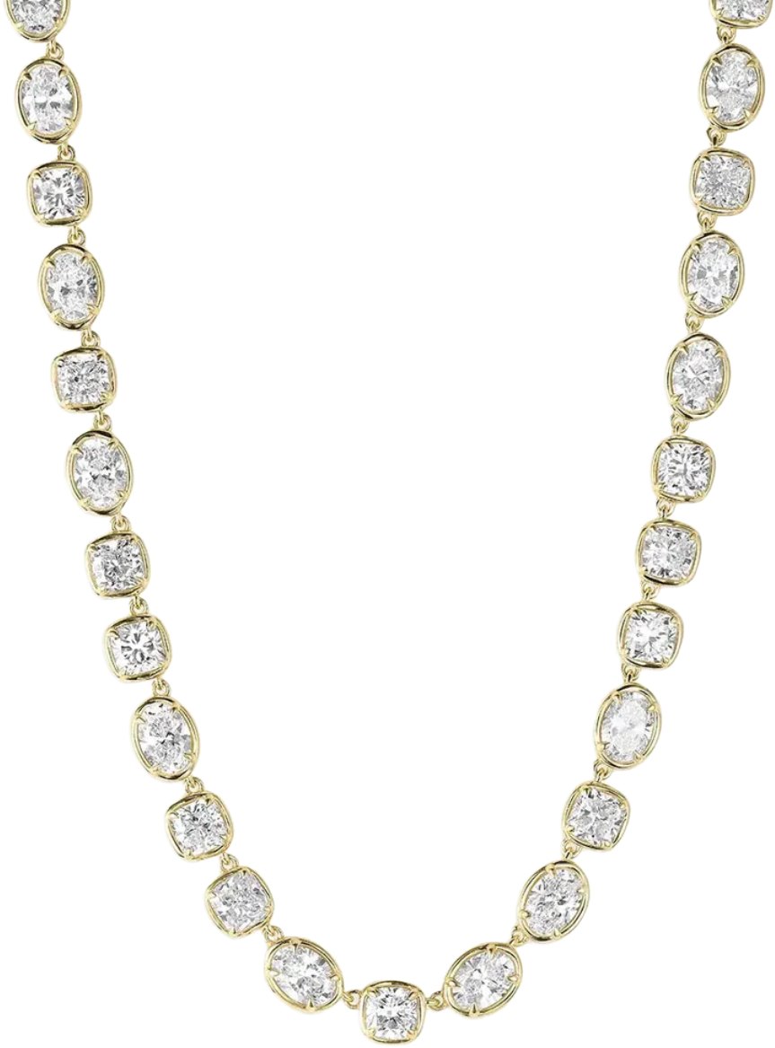 Marrow Fine Yellow Gold Lisse Necklace