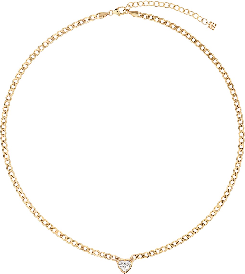 Michael Hill Yellow Gold Heart Necklace
