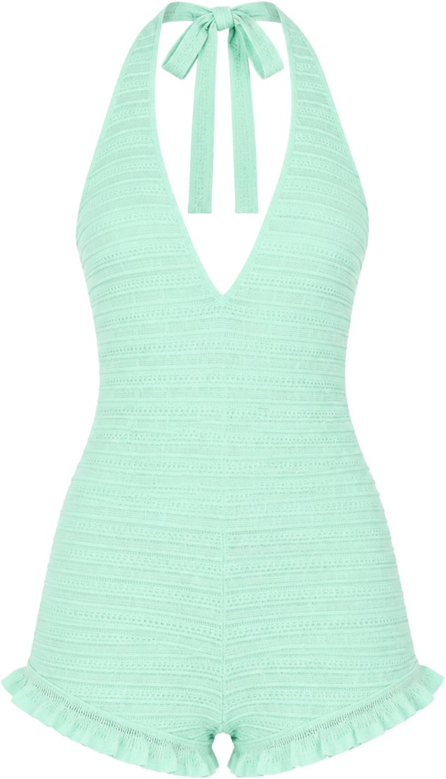 Retrofete Mint Kath Romper