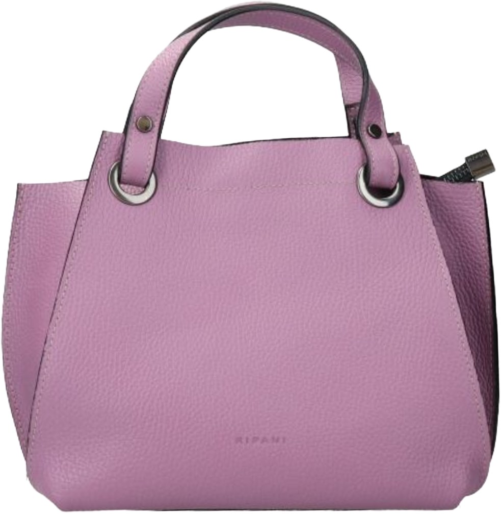 Ripani Purple Leather Bag
