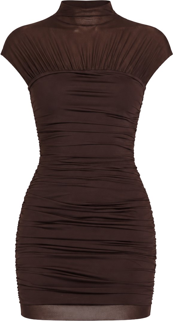 Ser.O.Ya Ash Brown Paula Dress