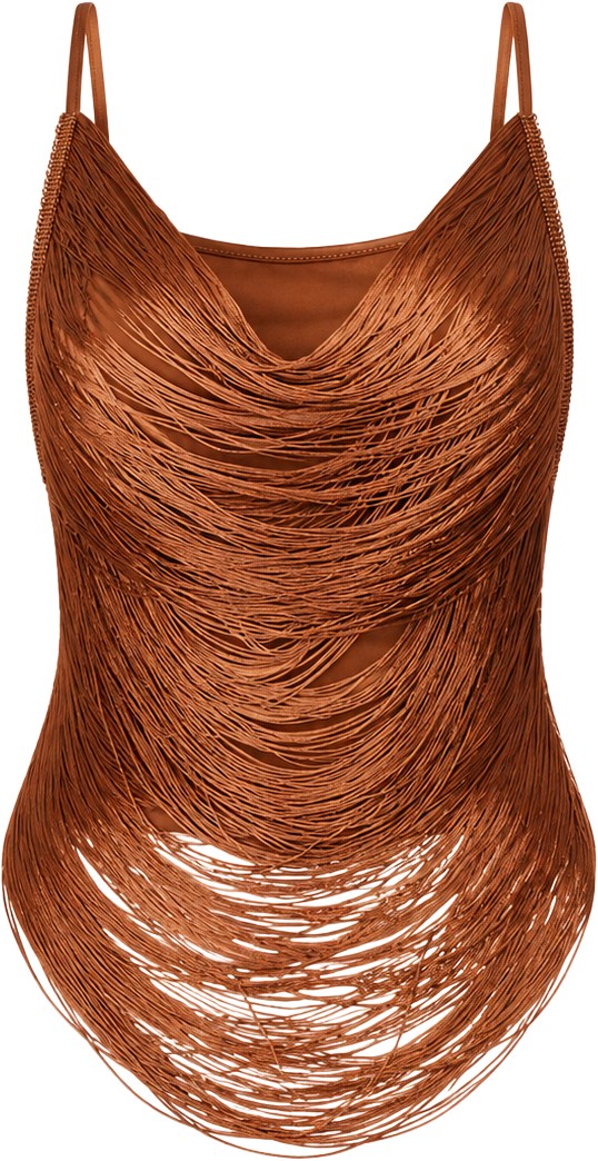 Superdown Brown Katalia Top