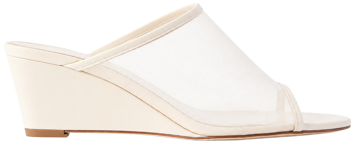 Aeyde Creamy Suzanne Mules