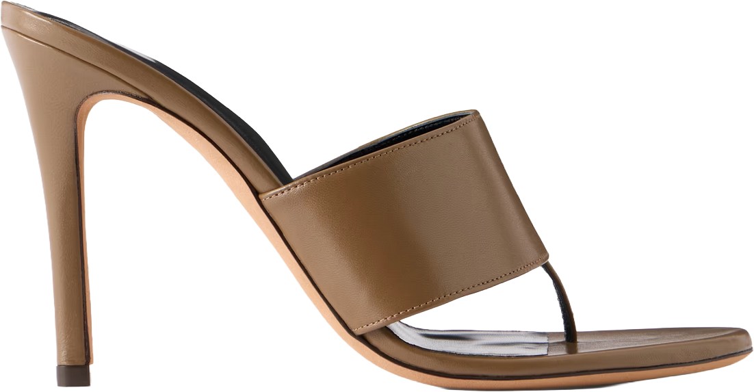 Jude Clay Brown Leather Snug Sandals