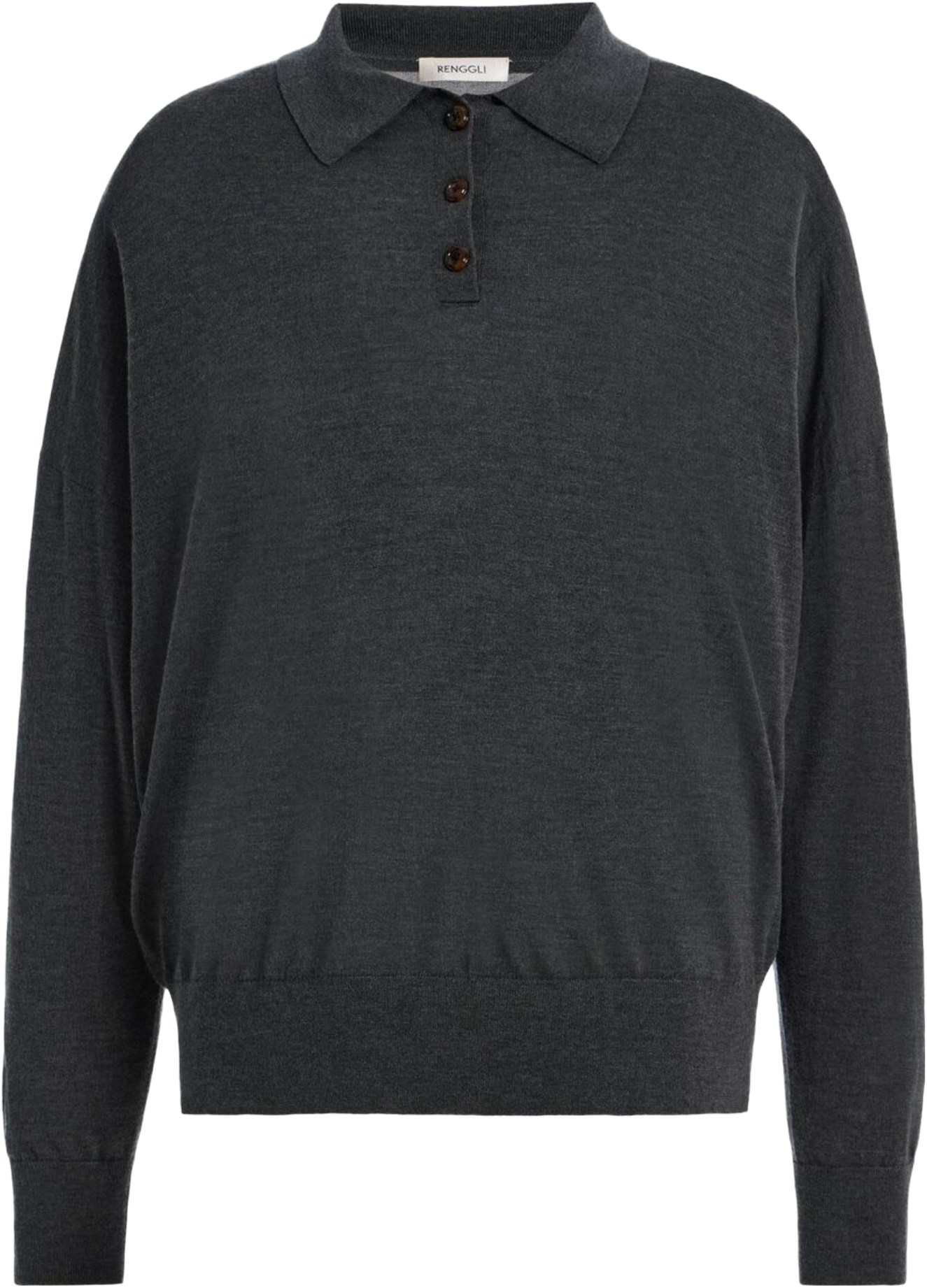 Renggli Graphite Polo Sweater