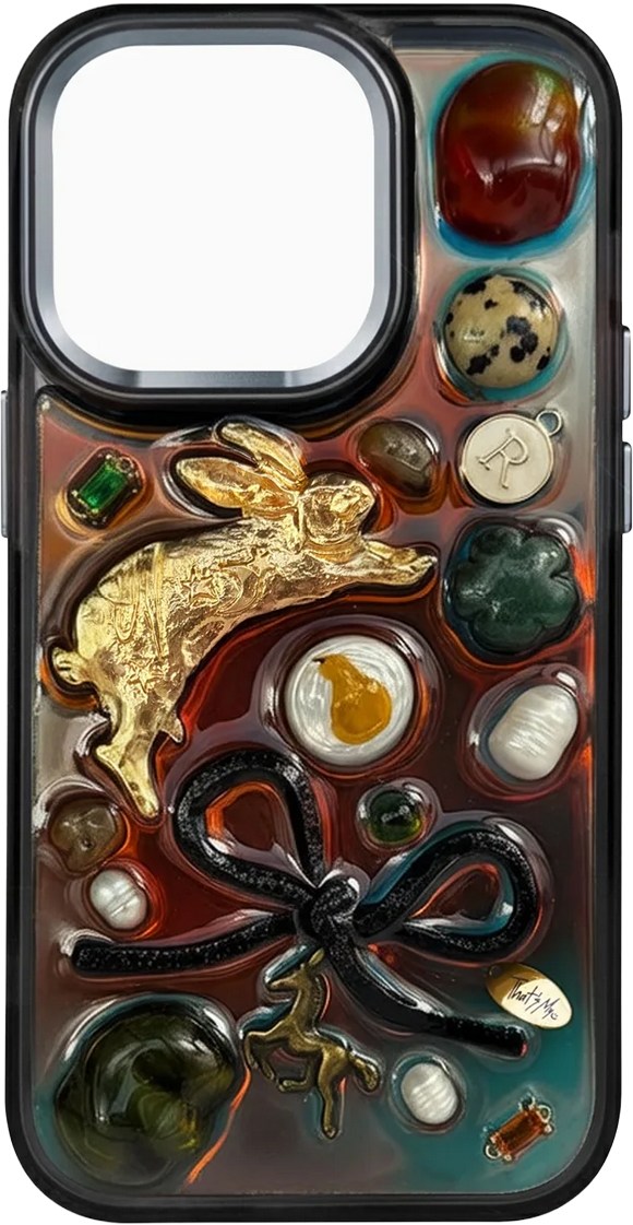 Thats My Dark Chameleon Rabbit Initial Letter Phone Case