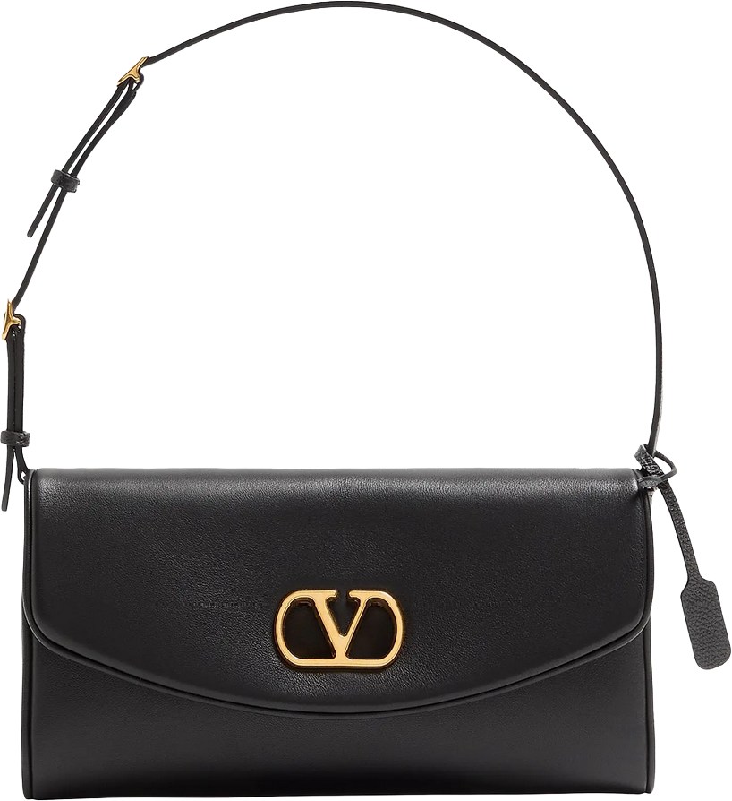 Valentino Garavani Small Black DeVain Bag